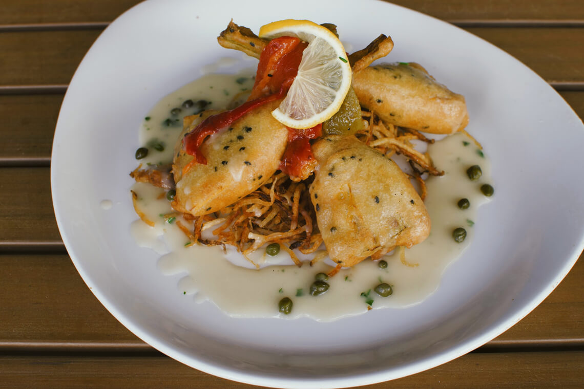 Fried Artichoke Hearts with Lemon-Garlic Aioli